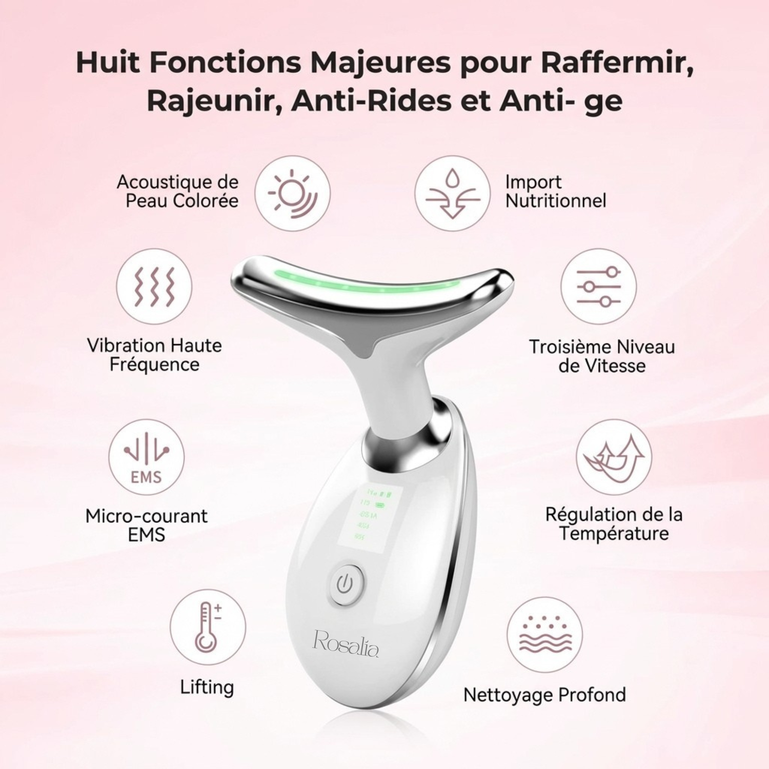 Appareil Anti-âge Visage pour Lifting et Réduction des Rides